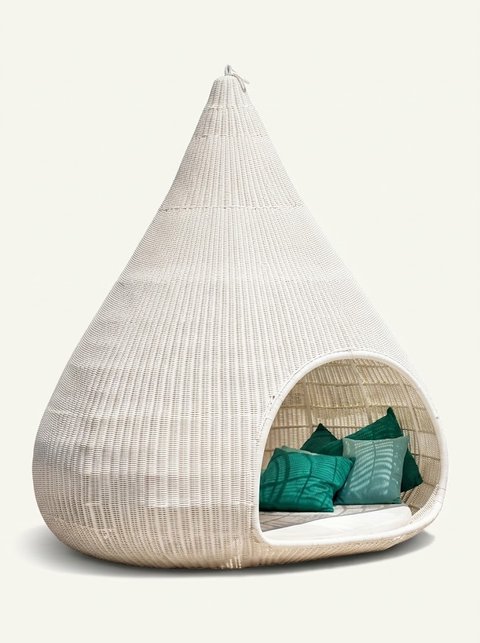 Teardrop Nest Daybed (White)