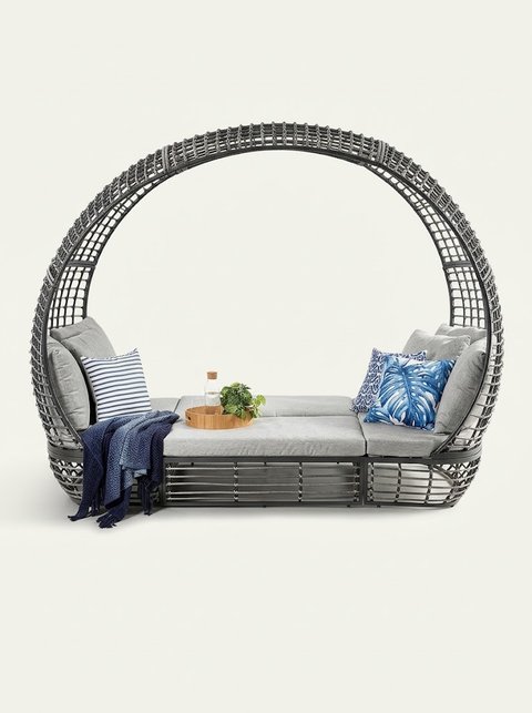 Circle Arch Daybed (Charcoal)