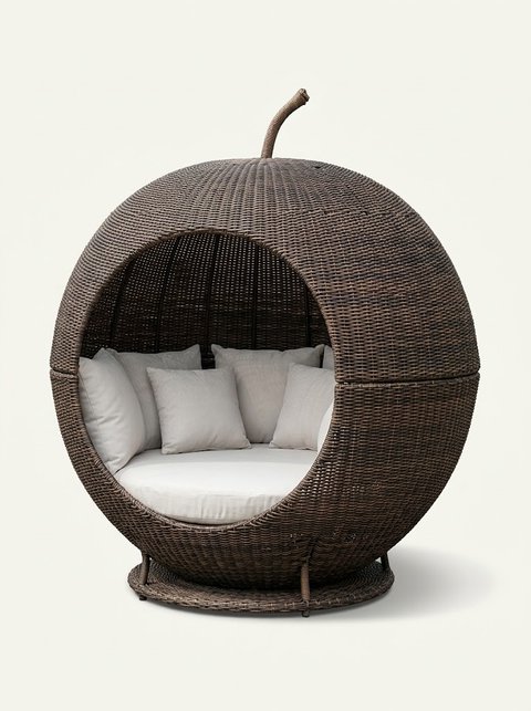 Apple Pod Daybed (Brown)
