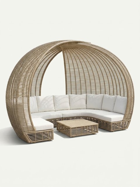 Crescent Moon Pavilion (Natural)