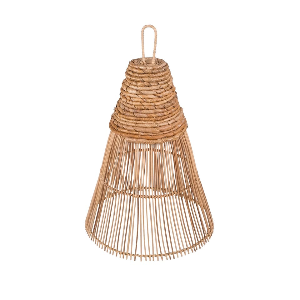 Cone Rattan Pendant Shade