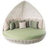 White Wash Canopy Daybed