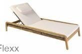 Natural Teak Sun Lounger